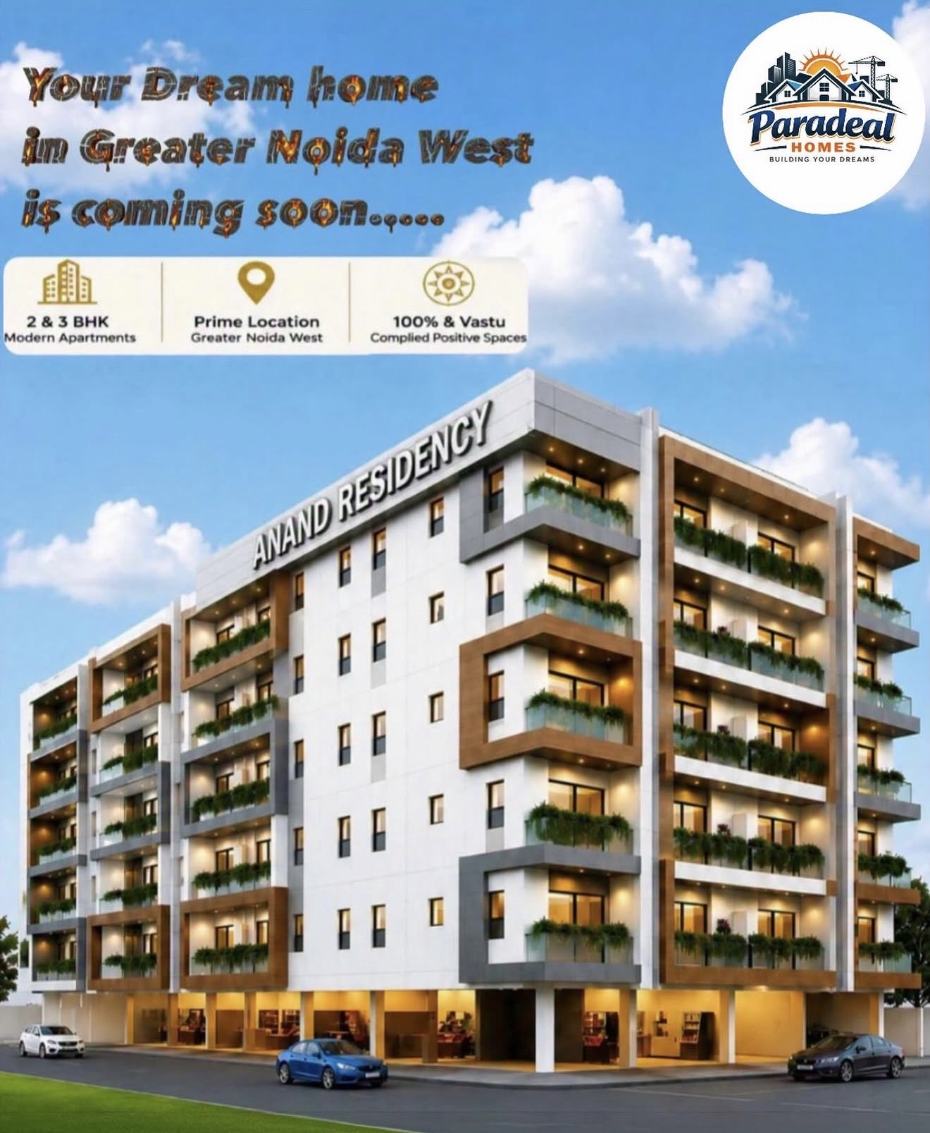 Upcoming Anand Residency apartment project